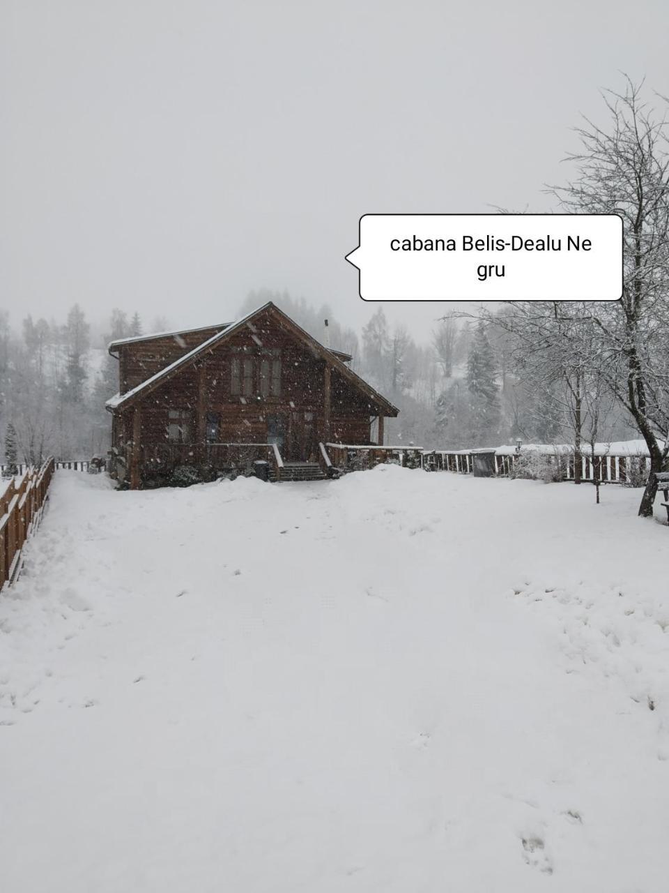 Cabana Belis Dealu Negru Eksteriør billede